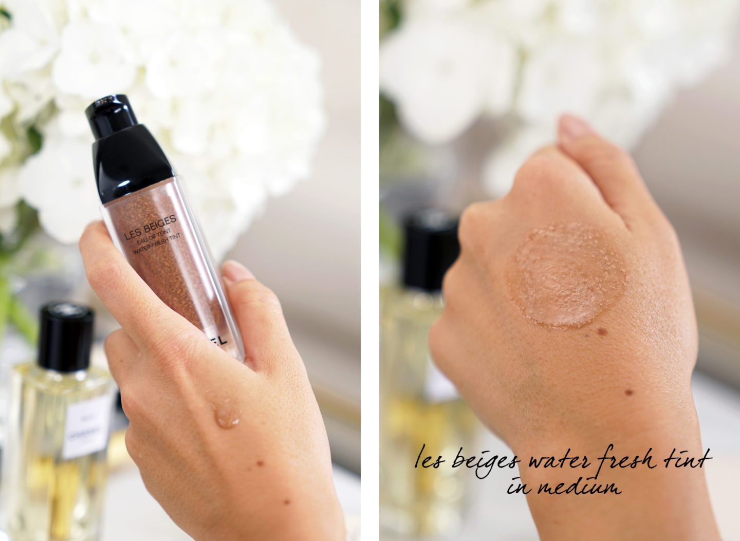 Chanel Les Beiges Eau de Teint Water Fresh Tint Review via The Beauty Look Book