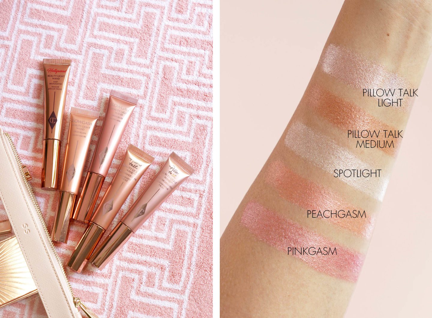 Charlotte Tilbury Beauty Light Wand Swatches | The Beauty Look Book