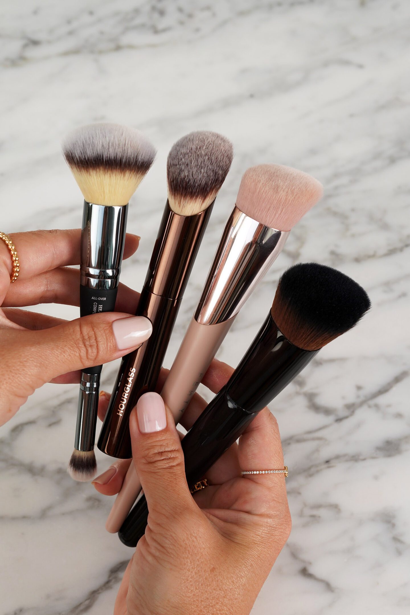 Best foundation brushes It Cosmetics, Hourglass, Fenty and Laura Mercier