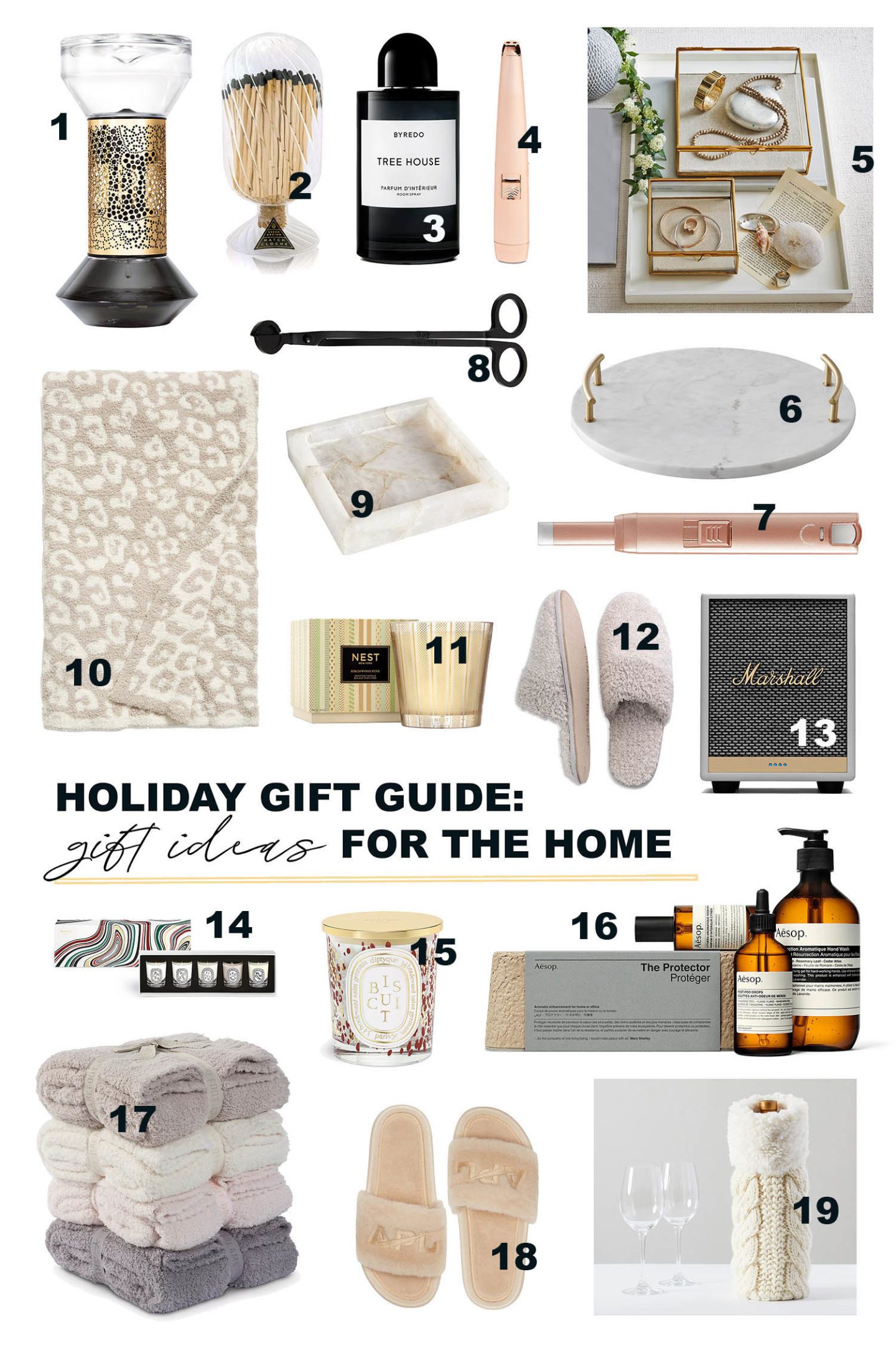 Holiday Gift Guide for the Home