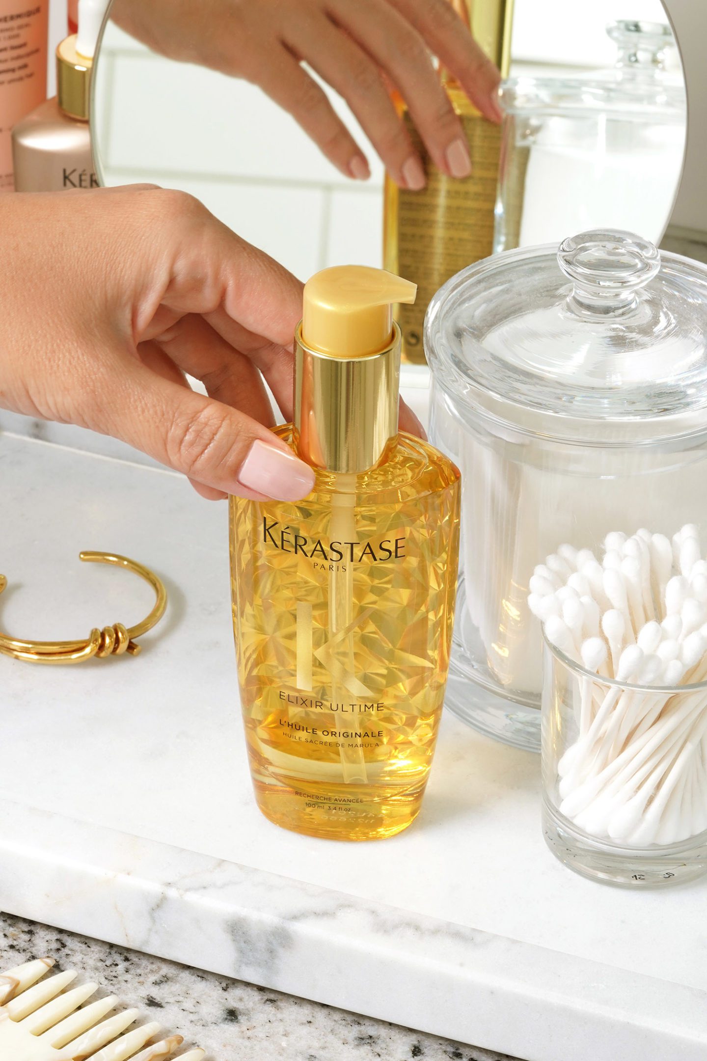 Kerastase Elixir Ultime Hair Oil Serum at Sephora review